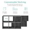 Best Choice Products 6-Cube Bookshelf, 13.5in Display Storage System, Organizer w/ Removable Back Panels